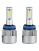 Set 2 leduri H11 COB Canbus, 4300k, putere 72W, luminozitate 8000 Lm, 12V - 24V