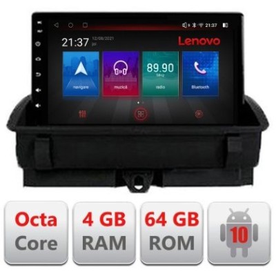 Navigatie Audi Q3 2011-2018 Android radio gps internet Octa Core 4+64GB LTE Kit-q3+EDT-E509-PRO CarStore Technology foto