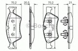 Set placute frana,frana disc MERCEDES G-CLASS (W463) (1989 - 2016) BOSCH 0 986 494 165