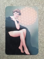 C9 16 - 1980 - Calendar de buzunar - reclama ciorapi - ADESGO