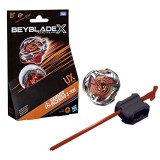 BEYBLADE X LET IT RIP SET LANSATOR SI ROATA HAMMER INCENDIO 3-70H