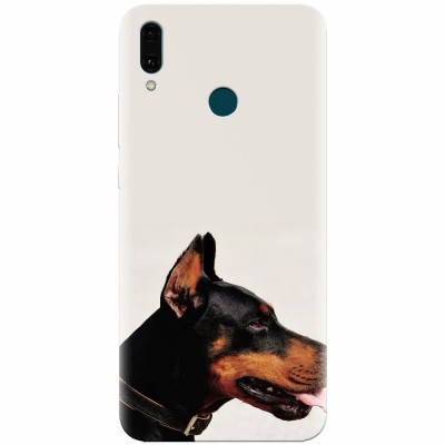 Husa silicon pentru Huawei Y9 2019, Doberman foto