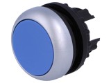 Comutator apăsare 22mm albastru IP67