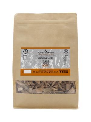 Aschii pentru afumare Mercaton, Lemn Stejar Infuzat, Aroma Masline, 900g foto