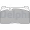 DELPHI LP2491 set placute frana,frana disc