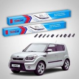 Cumpara ieftin Ștergătoare Kia Soul I AM Hatchback 2008-2014 | Set Față Flat Premium &ndash; TeamCar&reg;