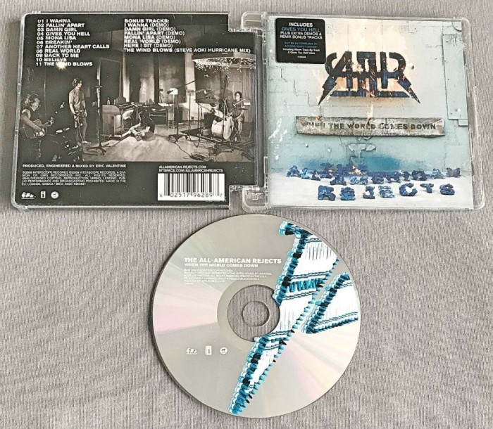 All American Rejects - When The World Comes Down CD