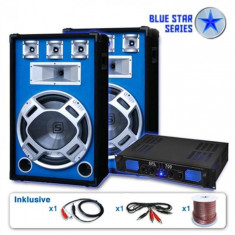 Skytronic Set PA Seria Blue Star &amp;amp;quot;Beatstar&amp;amp;quot; 2000W foto