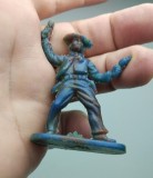 JUCARIE VECHE FIGURINA - COMUNIST - COLECTIE - ROMANEASCA - COWBOY PISTOLAR