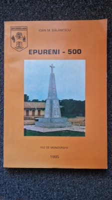 EPURENI 500. FILE DE MONOGRAFIE - Balanescu foto