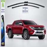 Cumpara ieftin Ștergătoare VW Amarok (T1A, T1B) 2022&rarr; | Valeo Silencio Xtrm VF824 | Set Față 600+450mm