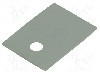 Suport termoconductor din silicon, 13mm x 18mm x 0.3mm - WS 220