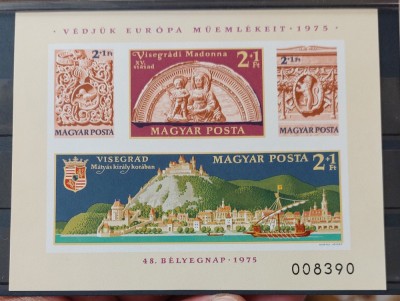 Ungaria 1975 - Colita MNH foto