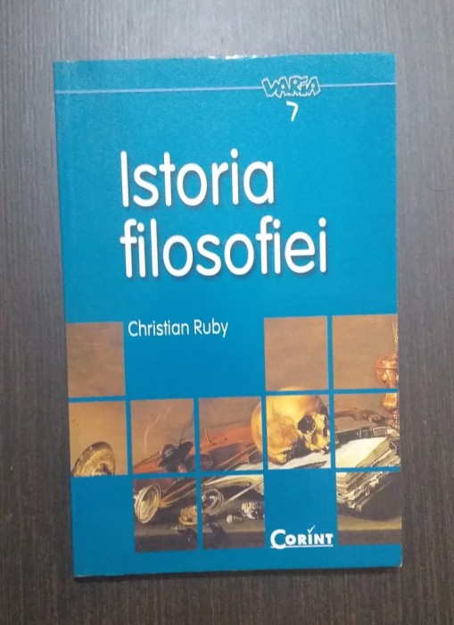 ISTORIA FILOSOFIEI - CHRISTIAN RUBY