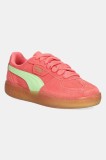 Puma sneakers din piele intoarsă Palermo Moda Xtra Gum Wns femei, culoarea portocaliu, 400323