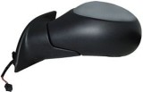 Oglinda exterioara Citroen C3 (Fc), 01.2002-07.2005, Citroen C3 (Fc), 07.2005-12.2010 , partea Dreapta, culoare sticla crom, sticla convexa, carcasa