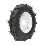 Roata completa 400/8 R1 4PR crampon cu janta alba