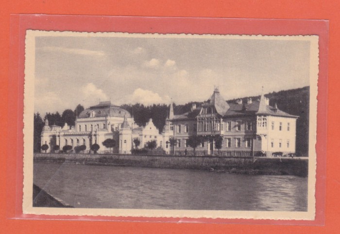 AMS @ - VEDERE/ILUSTRATA VATRA DORNEI, CASINOUL SI HOTELUL BALNEAR, 1939, necirculata