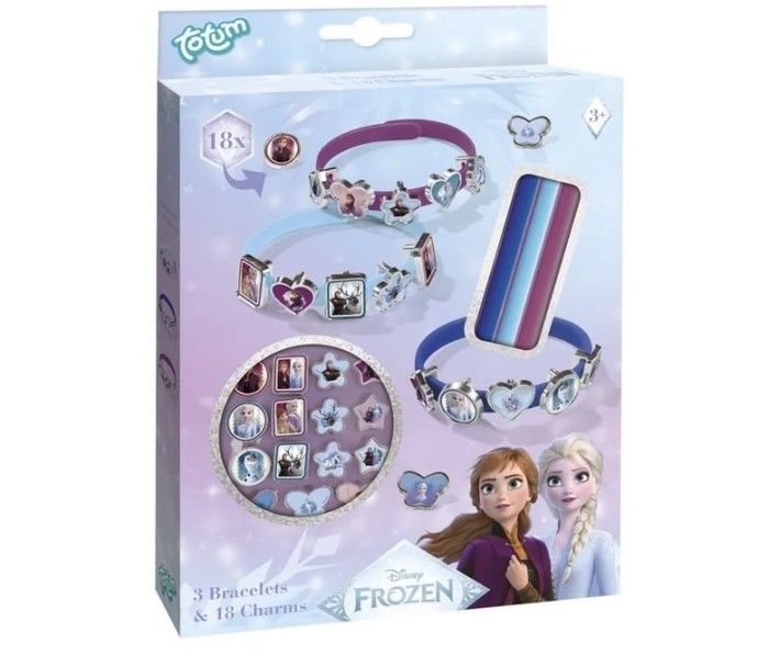 Set creativ DIY, Bratari si talismane norocoase cu tematica Disney Frozen