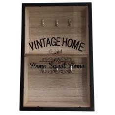 Suport pentru Chei de Lemn VINTAGE