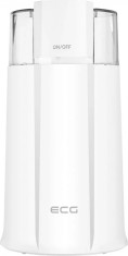 Rasnita de cafea ECG KM 122, 200 W, 50 g, alb