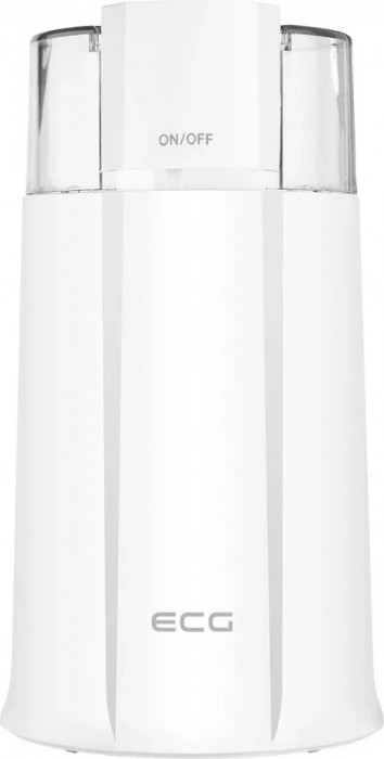 Rasnita de cafea ECG KM 122, 200 W, 50 g, alb