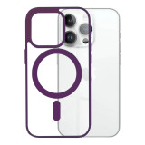 Cumpara ieftin Husa Antisoc iPhone 14 Pro Max MagSafe Pro Incarcare Wireless Mov
