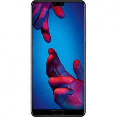 Telefon mobil Huawei P20, Dual SIM, 64GB, 4G, Black, NOU , SIGILAT foto