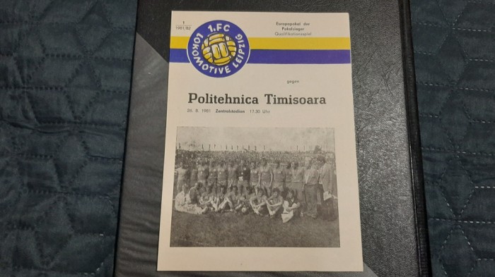 program Lokomotive Leipzig - Poli Timisoara