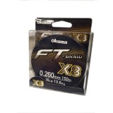 Fir Textil Okuma FT Braid X8 Green 150m 0.44mm 34.30kg