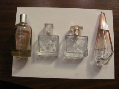 GE - Lot 4 sticle parfum moderne foto