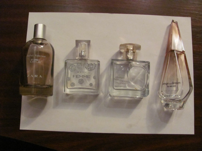 GE - Lot 4 sticle parfum moderne