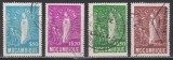 Mozambic 1948 - Onorarea Statuii Maicii Domnului de la Fatima, RARE, Cotă CTO 22,50 EURO, Ștampilat