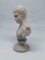 Statueta din ipsos, bust roman. - 2