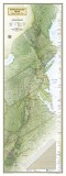 National Geographic: Appalachian Trail Wall Map in Gift Box Wall Map (18 X 48 Inches)