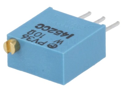 Rezistor trimer vertical 10&amp;Omega;, 0,5W foto