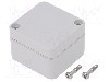 Carcasa policarbonat, 50mmx52mmx35mm, IP67, GAINTA - G250-IP67