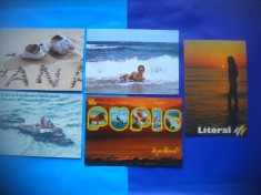 HOPCT LOT NR 783 LITORAL ROMANIA -CT-5 CARTI POSTALE-RSR-NECIRCULATE