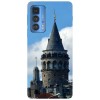 Husa compatibila cu Motorola G20 model Galata Tower, Silicon, TPU, Viceversa, Transparent, Carcasa