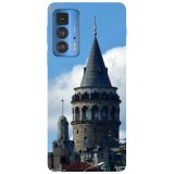 Husa compatibila cu Motorola G20 model Galata Tower, Silicon, TPU, Viceversa, Transparent, Carcasa