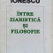 INTRE ZIARISTICA SI FILOSOFIE-NAE IONESCU-259751