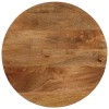 VidaXL Blat de masă rotund, &Oslash; 40x2,5 cm, lemn masiv de mango brut