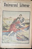 Revista Universul Literar nr.44/1898 pe coperta O intamplare la bai