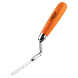 Mistrie ingusta 8 mm pentru chituire, din inox, cu maner din lemn NEO