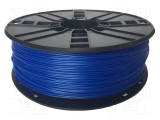 Filament TPE albastru 1,75mm 1kg elastic GEMBIRD 190-240&deg;C