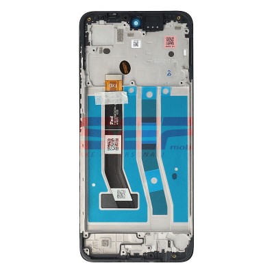 LCD+Touchscreen cu Rama MOTOROLA Moto G54 BLACK Service Pack (Versiune TXD) foto