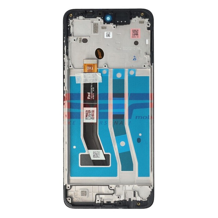 LCD+Touchscreen cu Rama MOTOROLA Moto G54 BLACK Service Pack (Versiune TXD)