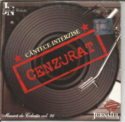 (B) CD -Cenzurat - Cantece interzise foto