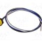 Conector M12 soclu tată 5 pini 60V 2A drept cablu IP67 Lutronic 0.5m