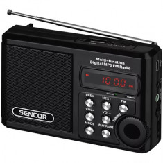 Radio portabil Sencor S-SRD215B (Negru)